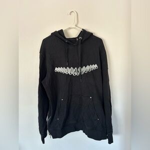 MOOSE KNUCKLES” QUARRY" HOODED SWEATSHIRT WITH LOGO Large